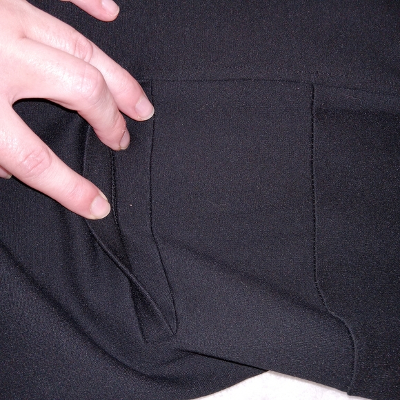 Torrid Womens Studio Ponte Tailored Fit 1 Button Blazer Jacket Size 4X NWT Black - Picture 14 of 16